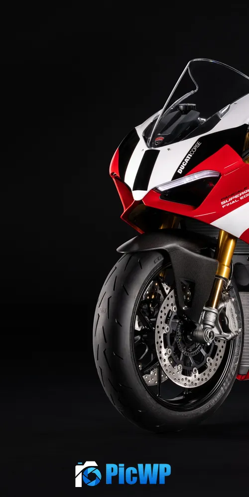 Ducati Panigale V2 Superquadro Final Edition 2025 3K Mobile Wallpaper