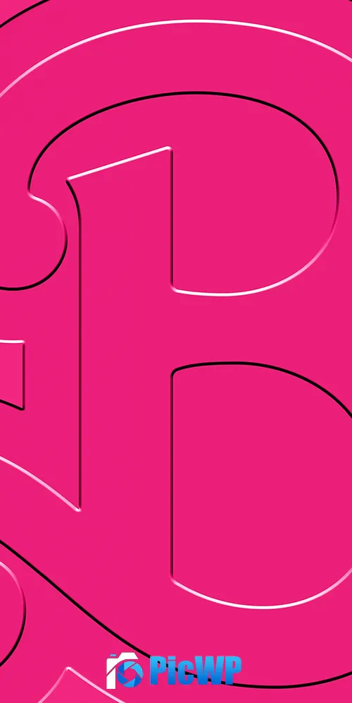 Barbie Logo 3K Mobile Wallpaper
