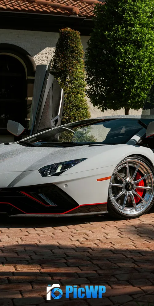 Lamborghini Aventador LP 780-4 Ultimae Outdoor 3K Mobile Wallpaper