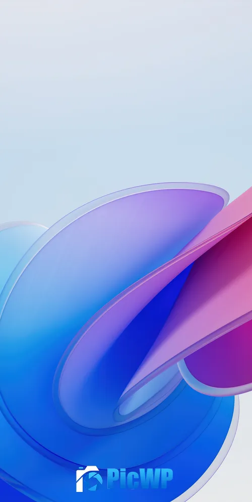 Colorful Layers 3K Mobile Wallpaper