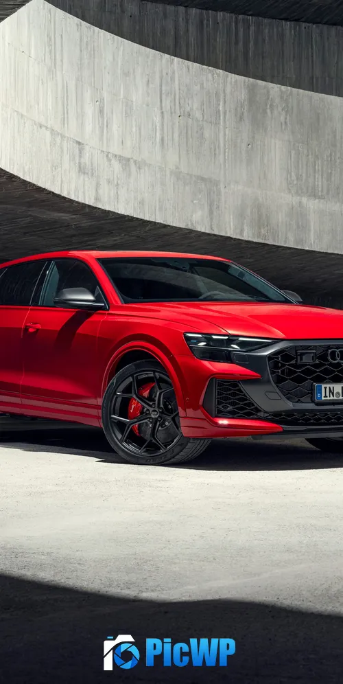 Audi RS Q8 performance SUV 3K Mobile Wallpaper