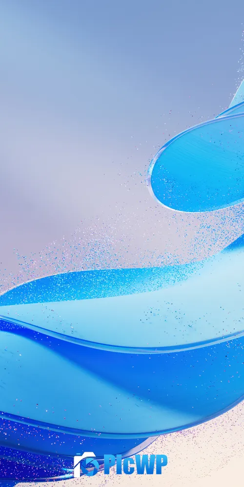 Particles Layers 3K Mobile Wallpaper