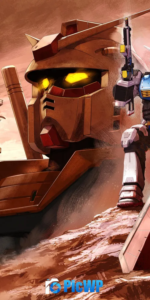 Gundam Call of Duty 3K Mobile Wallpaper