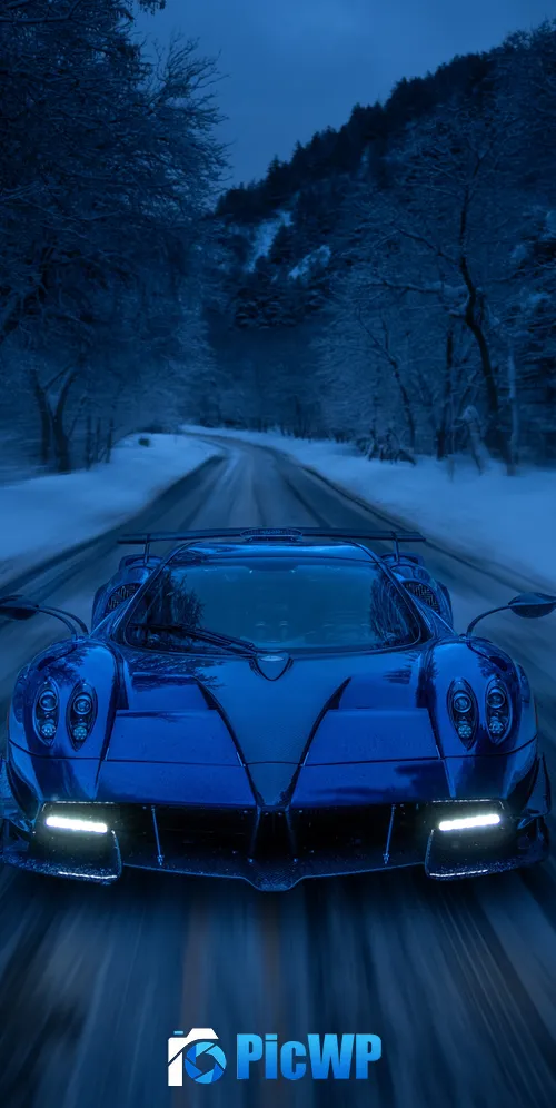Pagani Huayra Roadster Tempesta 3K Mobile Wallpaper