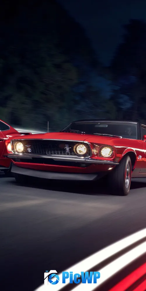 Ford Mustang Classic 3K Mobile Wallpaper