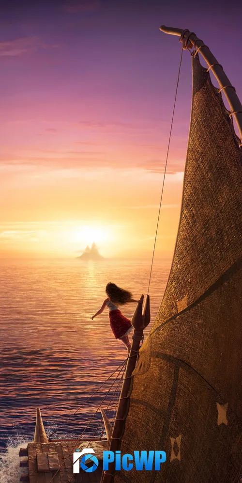 Moana 2 Movie poster 3K Mobile Wallpaper