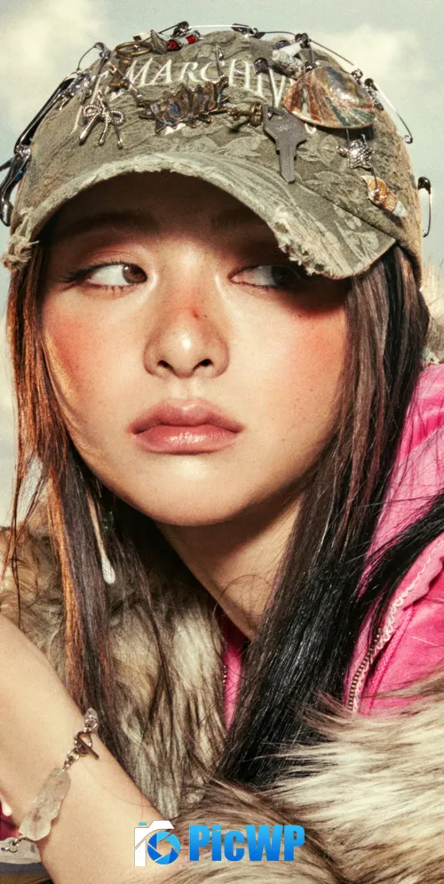 Huh Yunjin Hot (LE SSERAFIM) 3K Mobile Wallpaper
