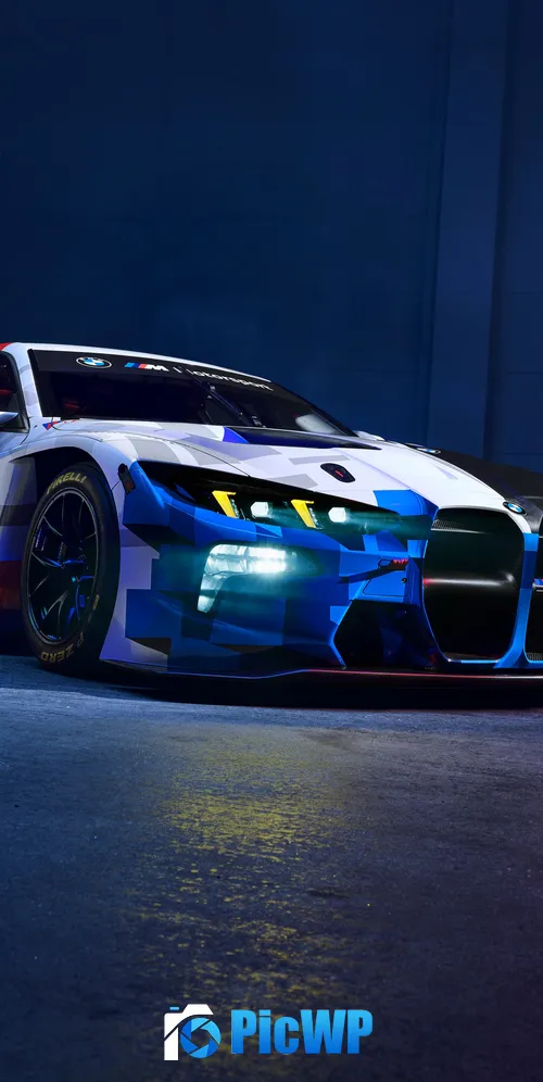 BMW M4 GT3 EVO 3K Mobile Wallpaper