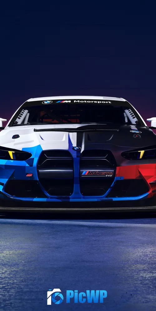 BMW M4 GT4 EVO 2024 3K Mobile Wallpaper