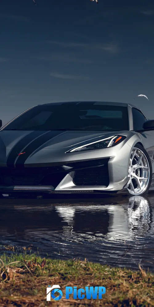 Chevrolet Corvette Z06 Outdoor 3K Mobile Wallpaper