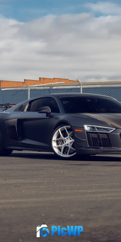 Audi R8 Sports car 3K Mobile Wallpaper