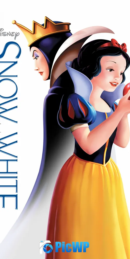 Snow White and the Seven Dwarfs Movie poster 3K Mobile Wallpaper