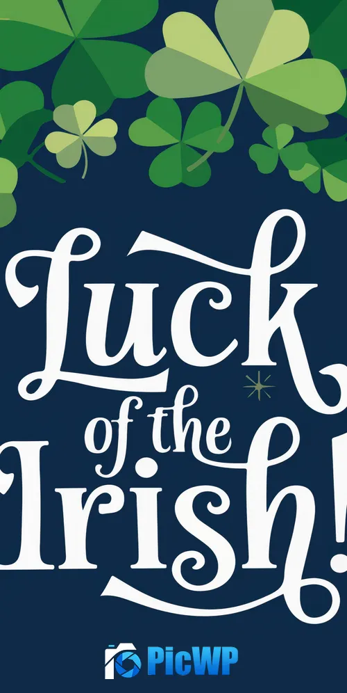 Luck of the Irish Greeting Card 3K Mobile Wallpaper