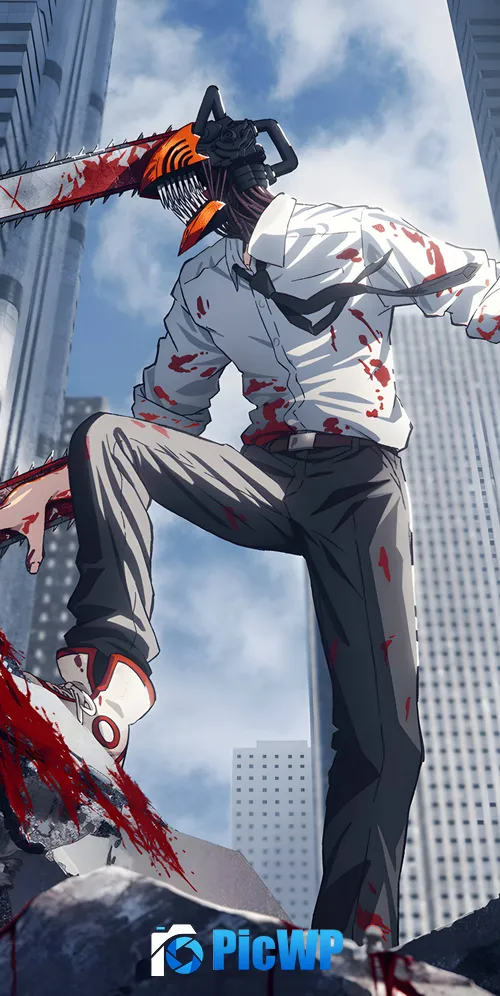 Chainsaw Man 3K Mobile Wallpaper