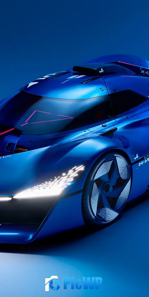 Alpine Alpenglow Hy4 Concept cars 3K Mobile Wallpaper