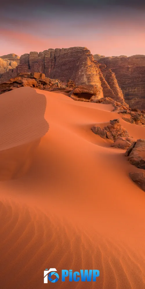 Wadi Rum Valley of the Moon 3K Mobile Wallpaper