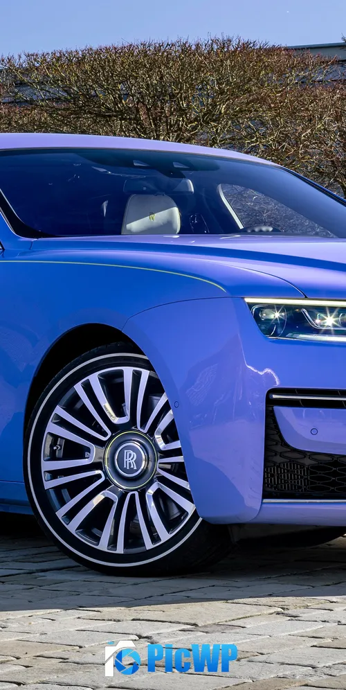 Rolls-Royce Ghost Extended Expressionism 2024 3K Mobile Wallpaper