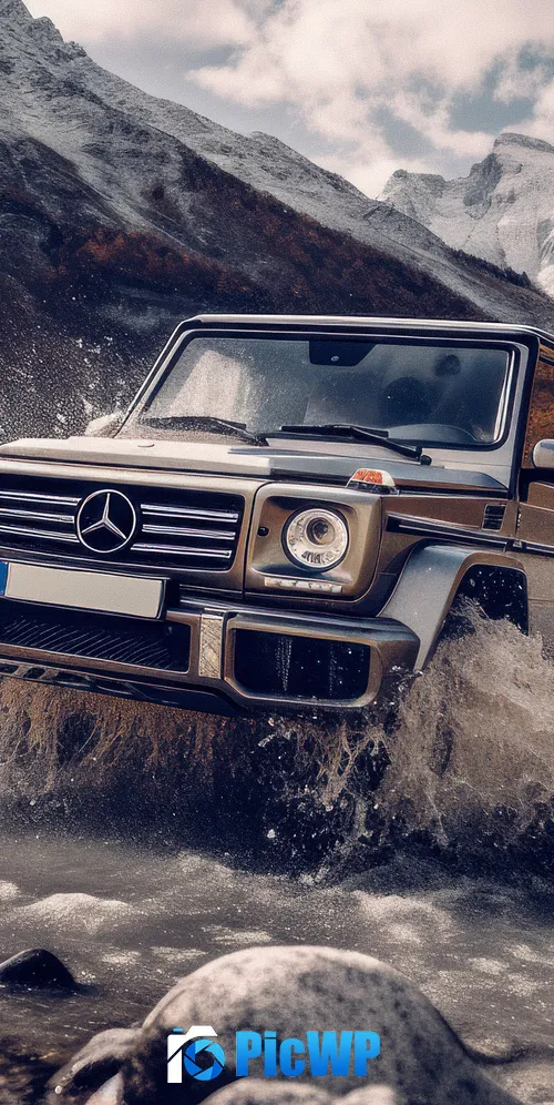 Mercedes-Benz AMG G 63 Off-Road SUV 3K Mobile Wallpaper