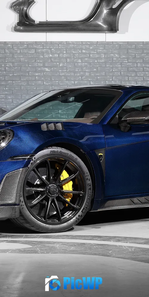 TopCar Porsche 911 Turbo S Stinger GTR 2024 3K Mobile Wallpaper