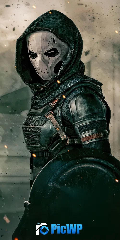 Thunderbolts Taskmaster 3K Mobile Wallpaper