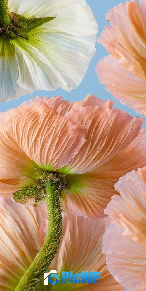 Poppy flowers 3K Mobile Wallpaper