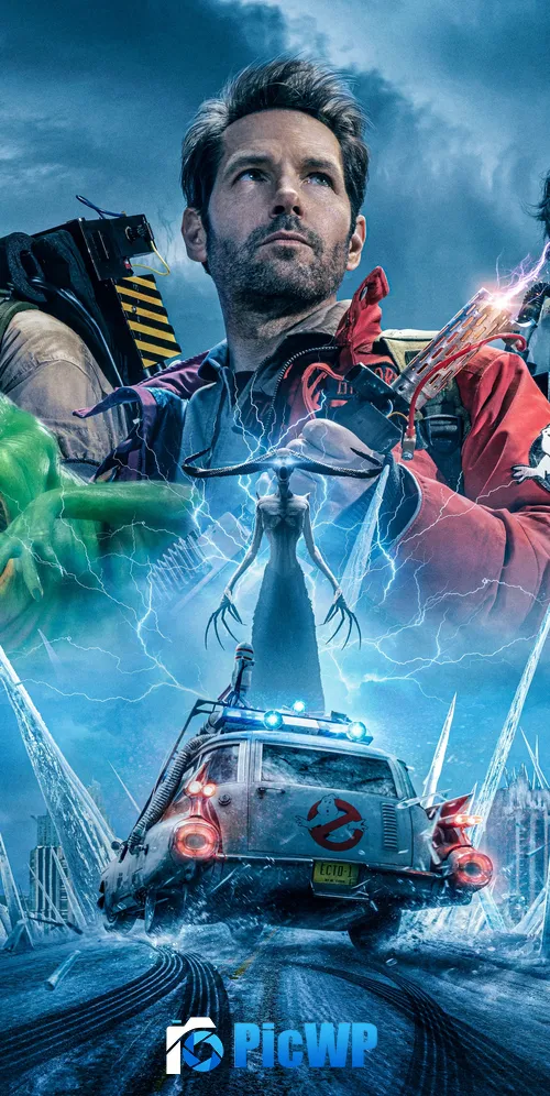 Ghostbusters: Frozen Empire Movie poster 3K Mobile Wallpaper