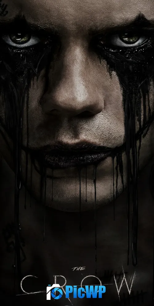 The Crow Bill Skarsgard 3K Mobile Wallpaper