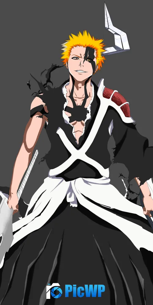 Ichigo Kurosaki Horn of Salvation 3K Mobile Wallpaper