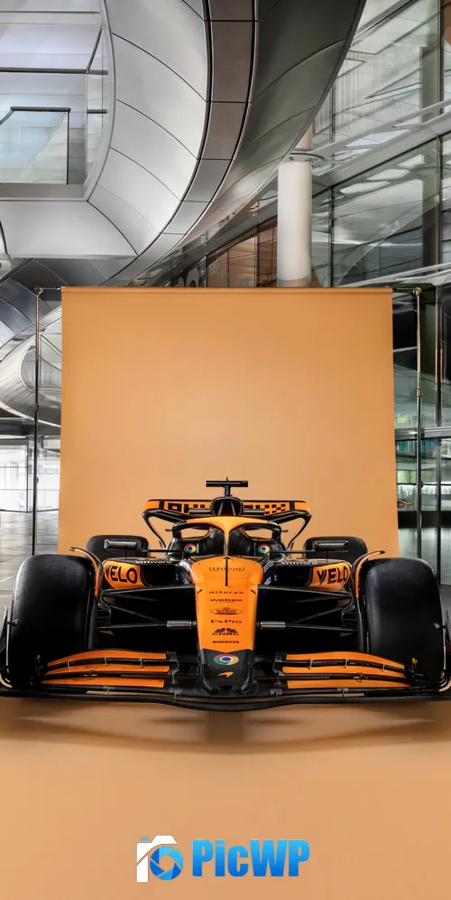 McLaren MCL38 3K Mobile Wallpaper