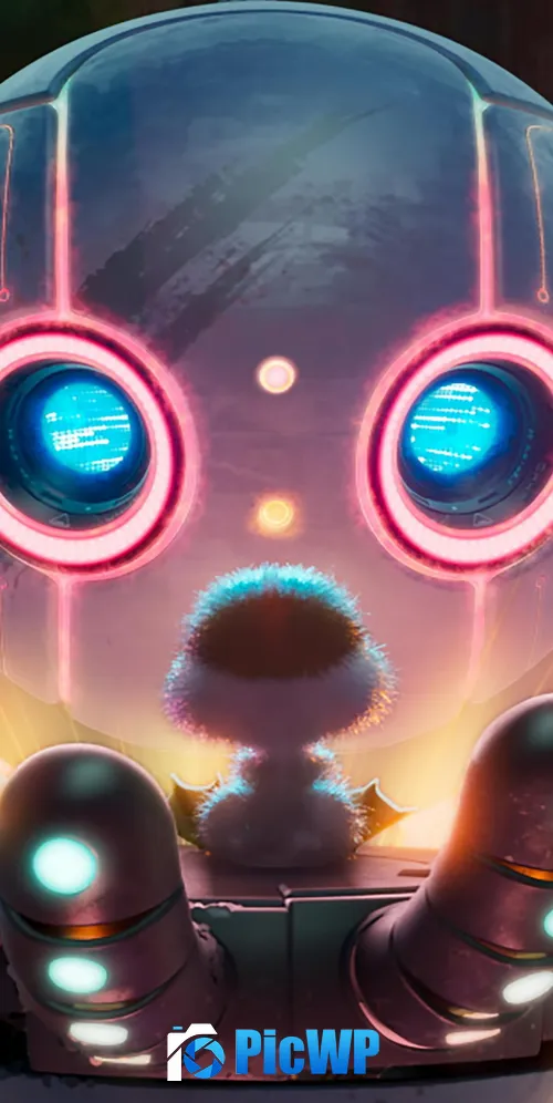 The Wild Robot 2024 Movies 3K Mobile Wallpaper