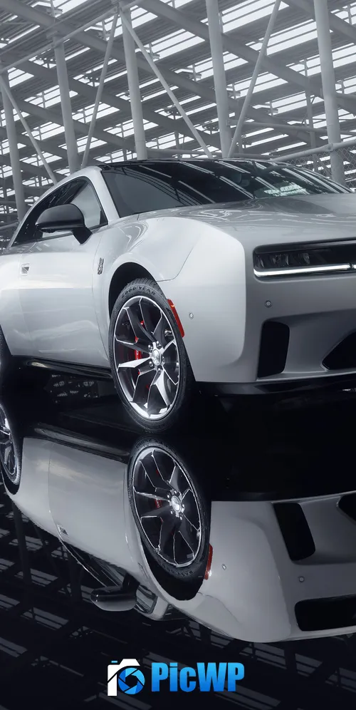 Dodge Charger Daytona Scat Pack Muscle car 3K Mobile Wallpaper