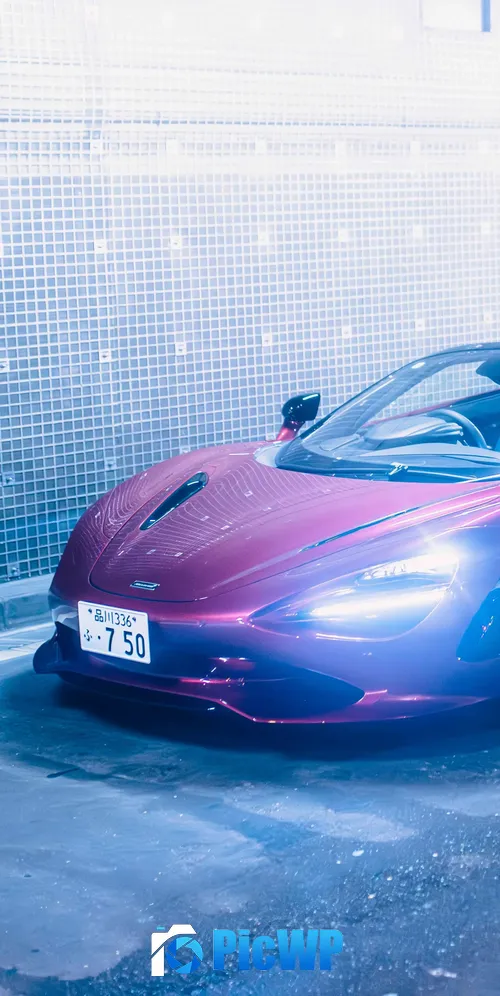 McLaren 750S Spider 2024 3K Mobile Wallpaper