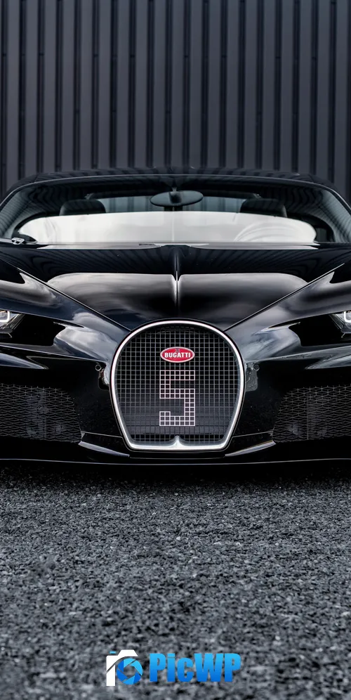 Bugatti Chiron Super Sport Black cars 3K Mobile Wallpaper