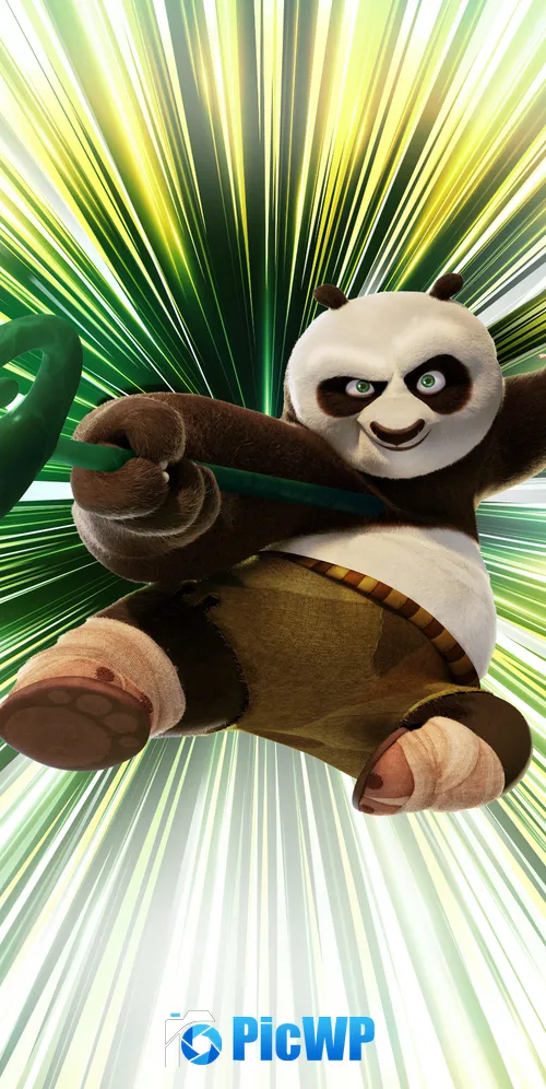 Kung Fu Panda 4 3K Mobile Wallpaper