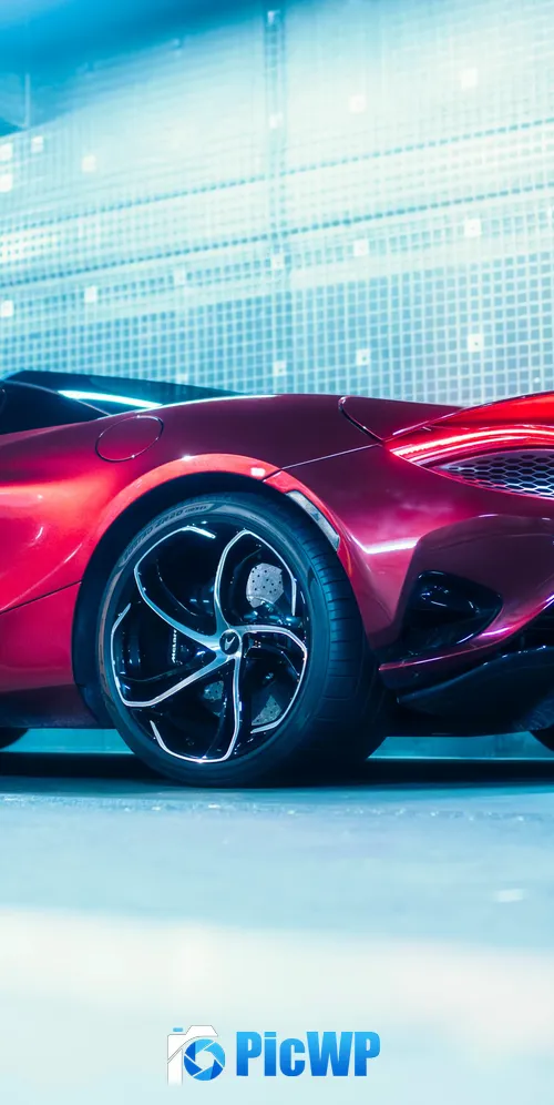 McLaren 750S Spider Mosaic 3K Mobile Wallpaper