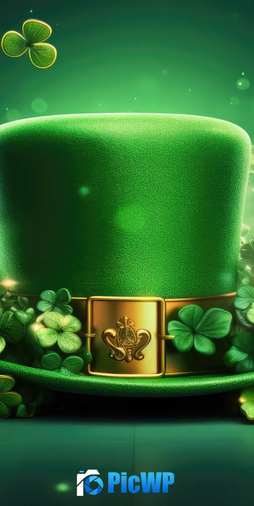 Irish Leprechaun cap 3K Mobile Wallpaper