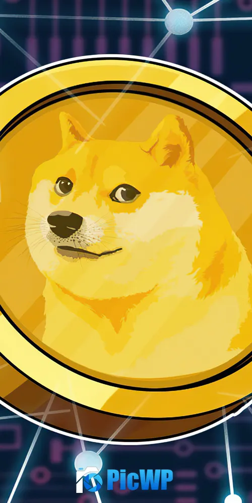 Dogecoin Cryptocurrency 3K Mobile Wallpaper