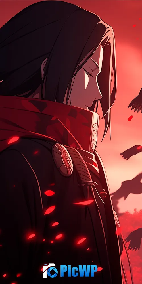 Itachi Uchiha AI art 3K Mobile Wallpaper