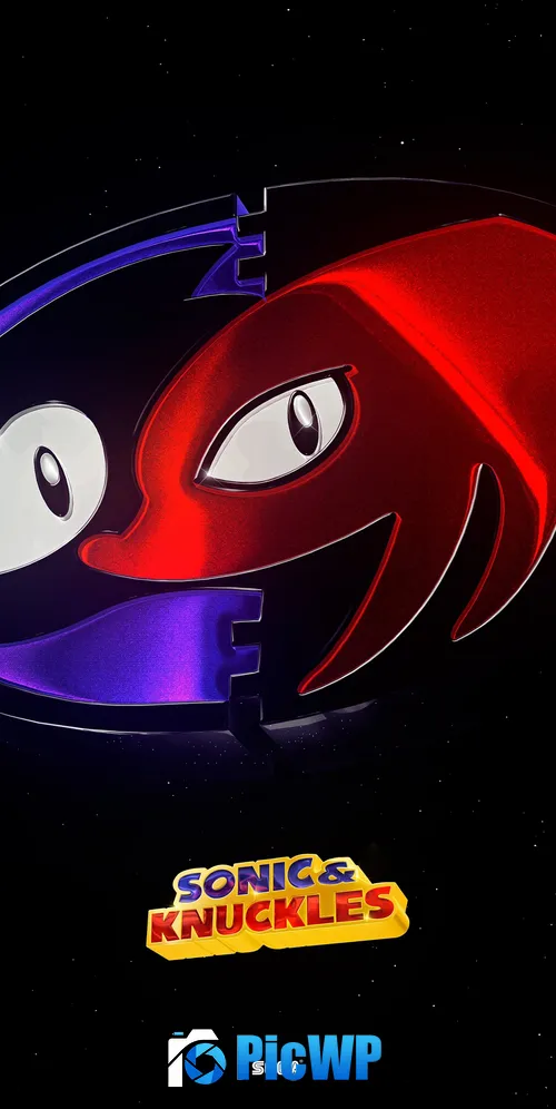 Sonic & Knuckles 3K Mobile Wallpaper