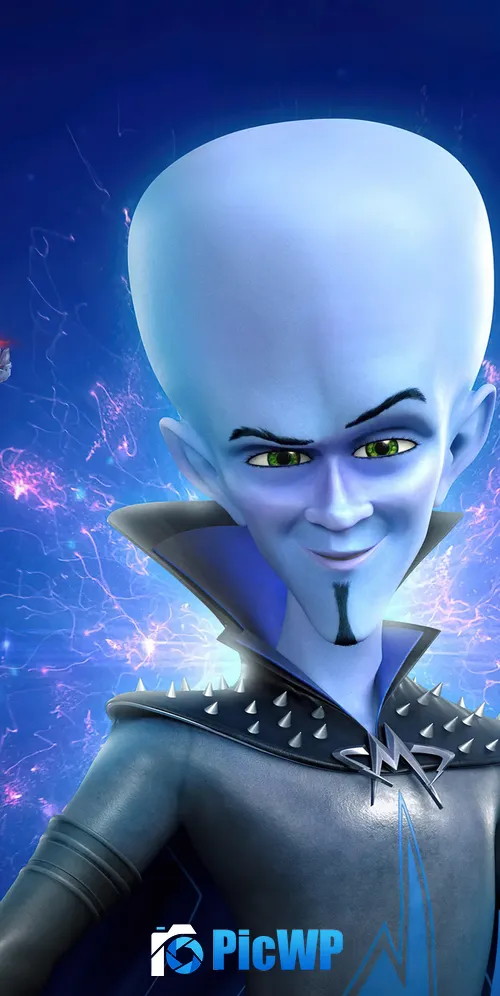 Megamind vs the Doom Syndicate 3K Mobile Wallpaper