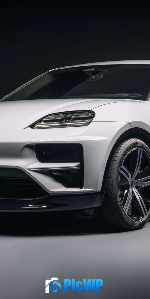 Porsche Macan Turbo Electric cars 3K Mobile Wallpaper