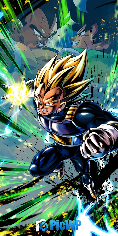 Super Saiyan Vegeta 3K Mobile Wallpaper