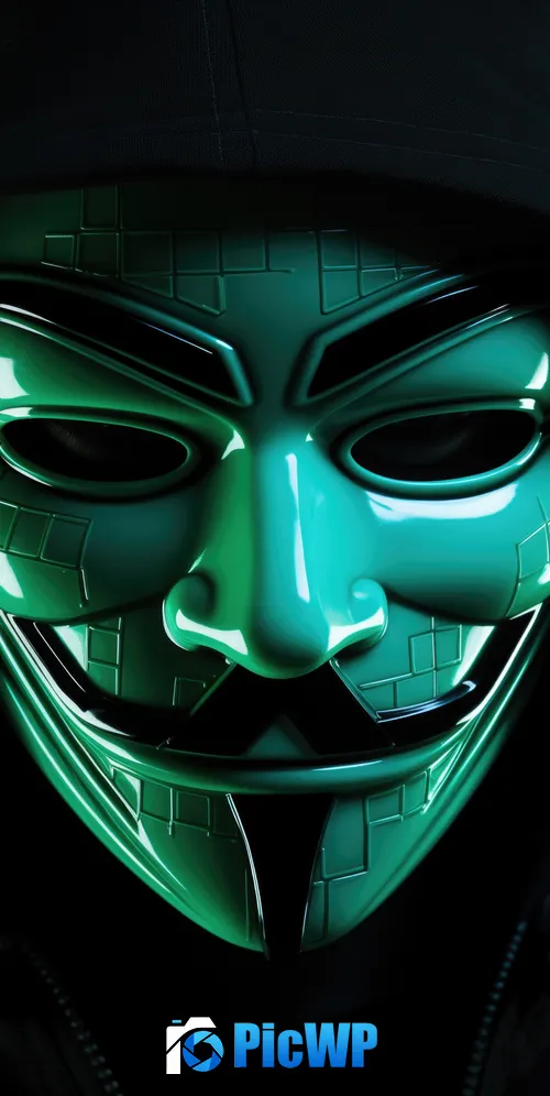 Hacker Anonymous 3K Mobile Wallpaper
