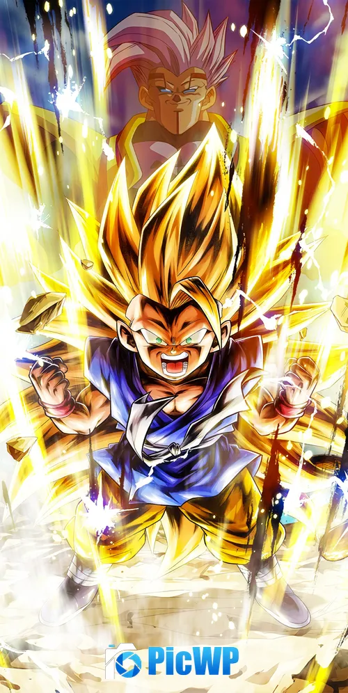 Super Saiyan 3 Kid Goku 3K Mobile Wallpaper