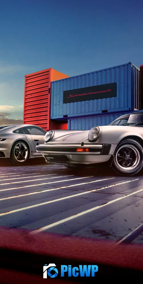 Porsche 911 Classic cars 3K Mobile Wallpaper