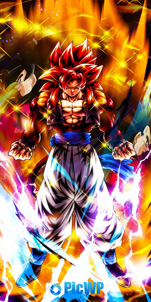 Super Saiyan 4 Gogeta 3K Mobile Wallpaper