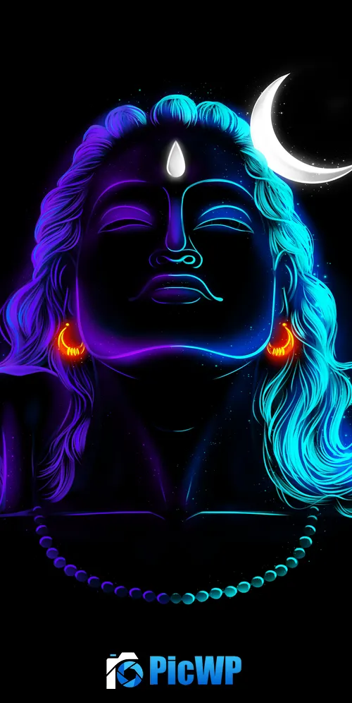 Adiyogi Lord Shiva 3K Mobile Wallpaper