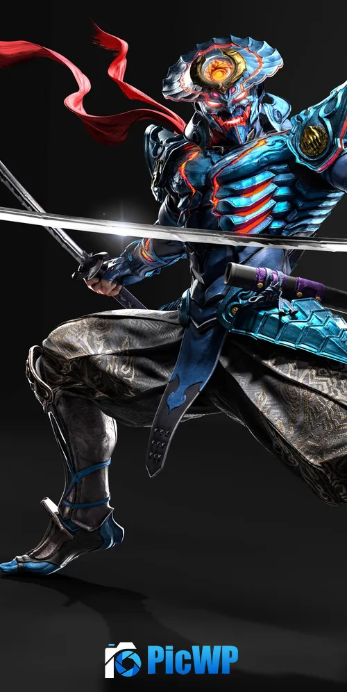 Tekken 8 Yoshimitsu 3K Mobile Wallpaper