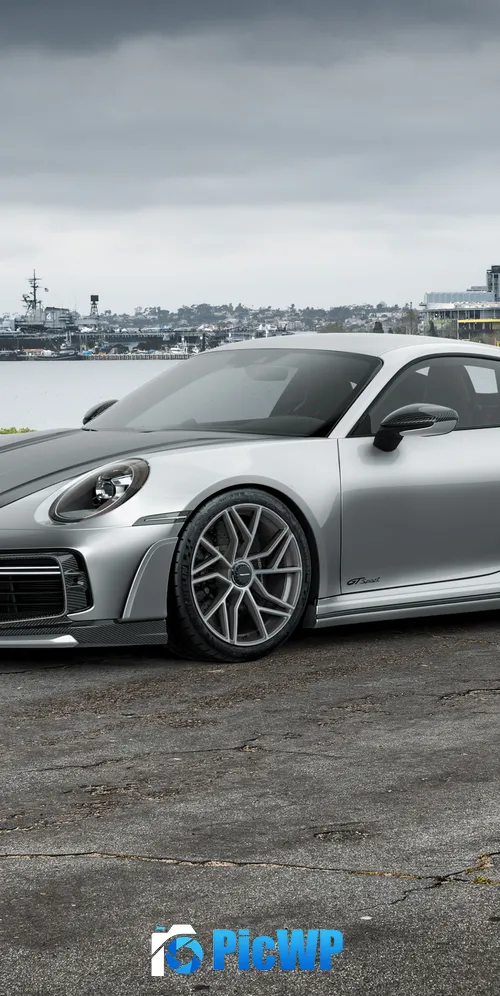 Porsche 911 Turbo S TechArt GTsport 3K Mobile Wallpaper