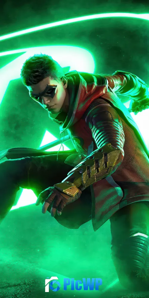 Robin Green aesthetic 3K Mobile Wallpaper